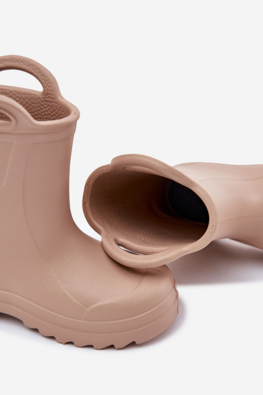 Infantile Stivali di gomma LEMIGO DOGGY 735 beige
