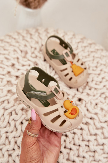 Sandali per bambini con chiusure adesive Ipanema Summer XV Baby 83619 color sabbia