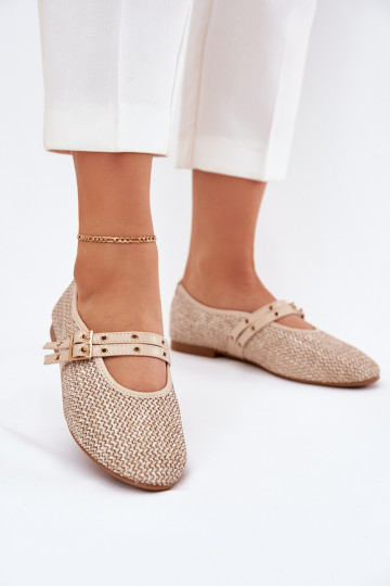 Ballerine Con treccia I Paskami beige Partheda