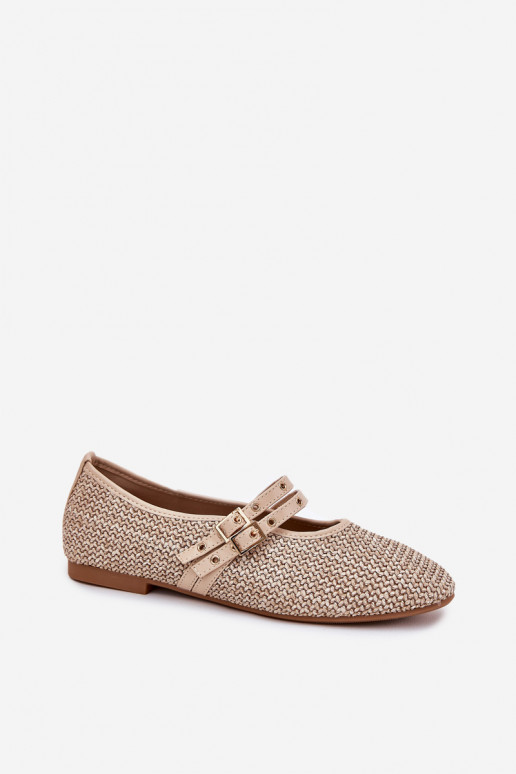 Ballerine Con treccia I Paskami beige Partheda