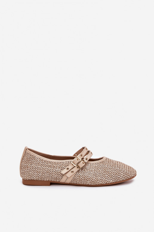 Ballerine Con treccia I Paskami beige Partheda