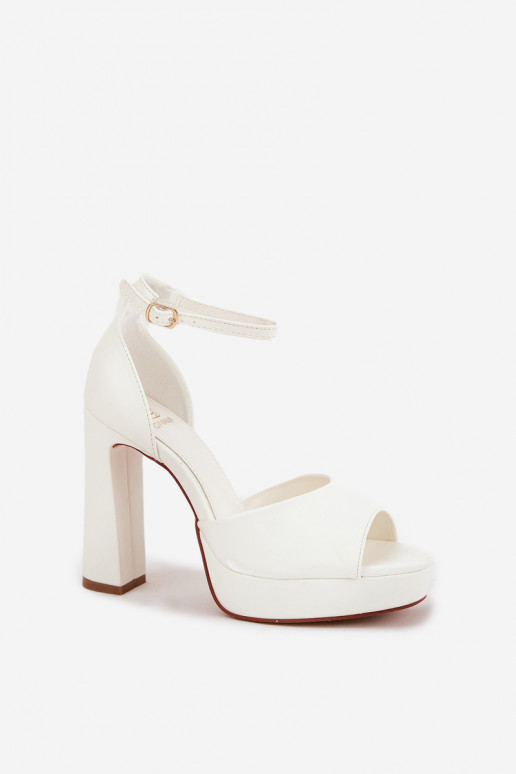 Sandali con tacco alto da donna con...