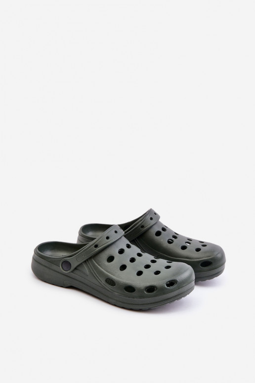 Ciabatte color chaki da uomo "Do...