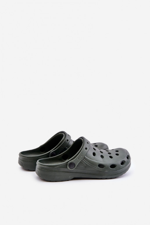 Ciabatte color chaki da uomo "Do...