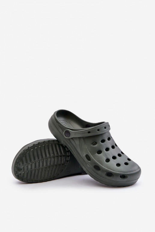 Ciabatte color chaki da uomo "Do...