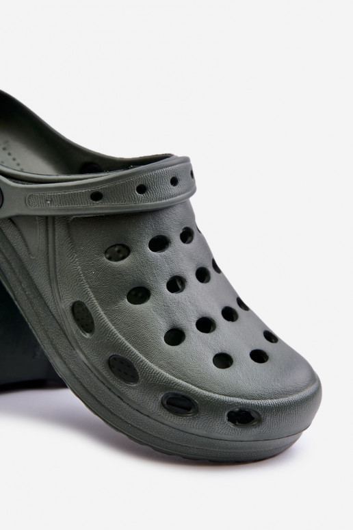 Ciabatte color chaki da uomo "Do...