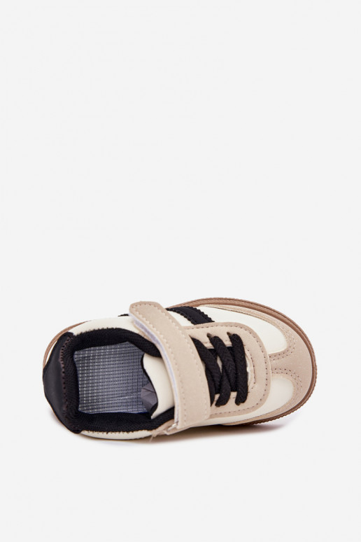 scarpe da ginnastica Scarpe modello sneakers Infantile con chiusure adesive beige Adelina