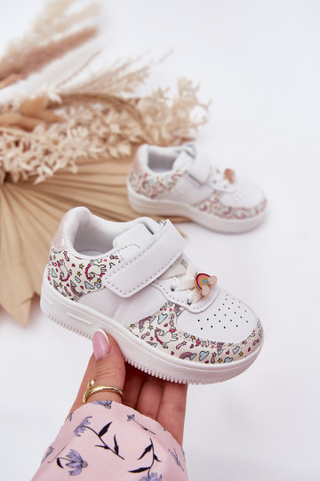 Scarpe da ginnastica per bambini scarpe da ginnastica Unicorni Colore bianco Thalia