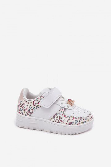 Scarpe da ginnastica per bambini scarpe da ginnastica Unicorni Colore bianco Thalia 2