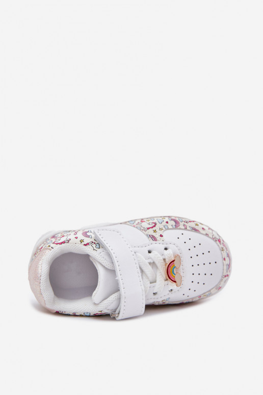 Scarpe da ginnastica per bambini scarpe da ginnastica Unicorni Colore bianco Thalia