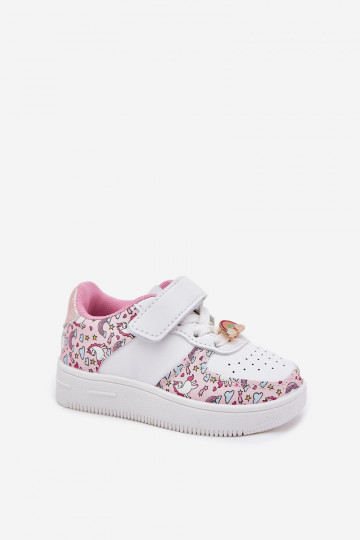 Scarpe sportive per bambini "Unicorn", color rosa "Thalia" 2