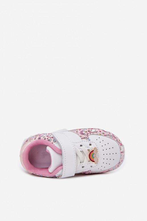 Scarpe da ginnastica per bambini scarpe da ginnastica Unicorni colore rosa Thalia
