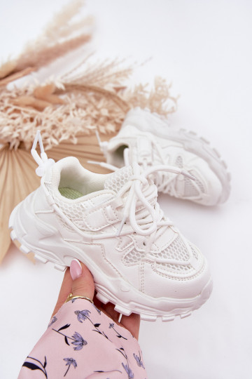 Scarpe sportive per bambini bianche