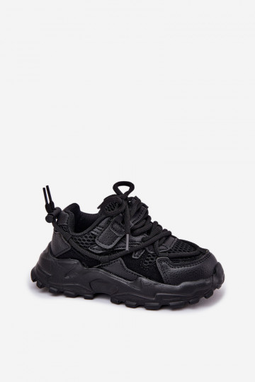 Scarpe sportive per bambini nere 2