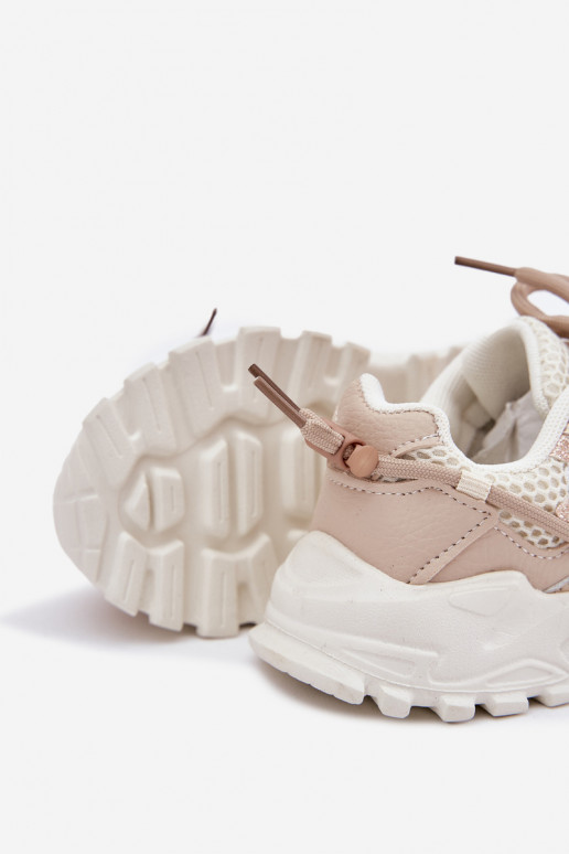 scarpe da ginnastica Scarpe modello sneakers Infantile beige Tilvianea