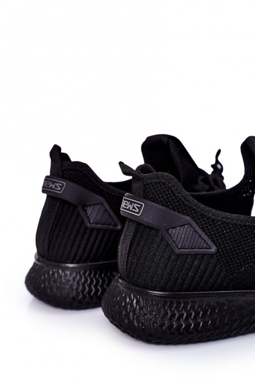 Deveschio Stile sportivo scarpe Slip-On colore nero Ryan