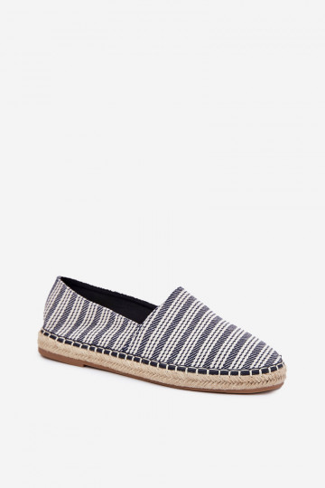 espadrillas Deveschio Con treccia blu scuro Daniell