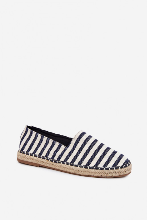 Deveschio espadrillas Z  con strisce blu scuro Kerenz Deveschio espadrillas Z  con strisce blu scuro Kerenz