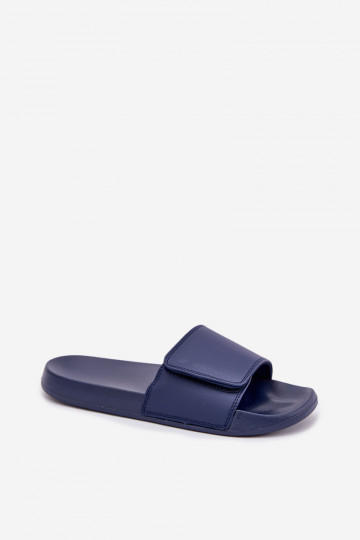 Pantofole Deveschio 4FMM00FFLIM032-31S blu scuro