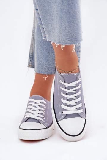 Femminile Elegantello classico scarpe casual colore blu Omertà 2