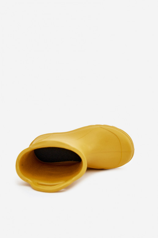 Infantile Stivali di gomma LEMIGO DOGGY 735 Giallo