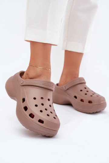 Pantofole leggere Pantofole da donna con suole massicce alla moda Big Star RR274A121 beige 2