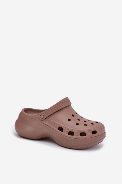 Pantofole leggere Pantofole da donna con suole massicce alla moda Big Star RR274A121 beige