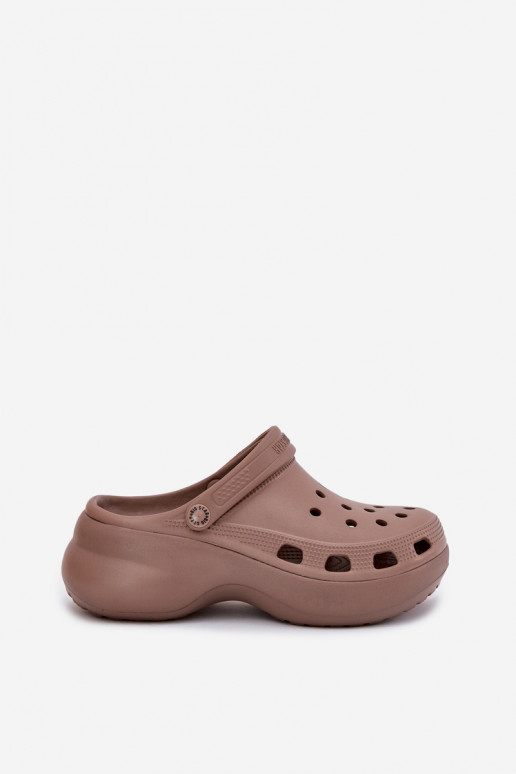 Pantofole leggere Pantofole da donna con suole massicce alla moda Big Star RR274A121 beige