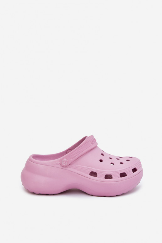 Pantofole leggere Pantofole da donna con suole massicce alla moda Big Star RR274A120 colore rosa