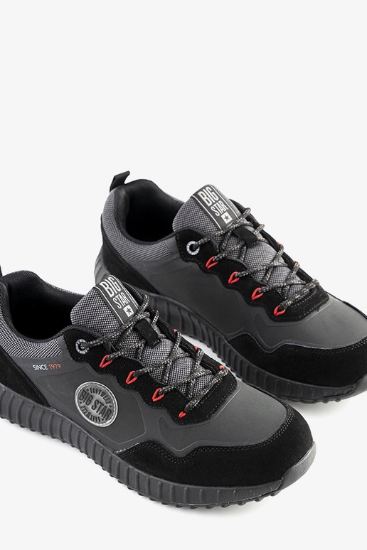 Scarpe sportive da uomo Big Star nere... Scarpe sportive da uomo Big Star nere...