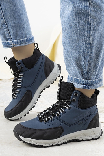 Scarponi da trekking blu...