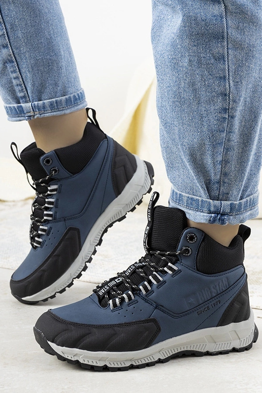 Scarponi da trekking blu scuro, "Big...