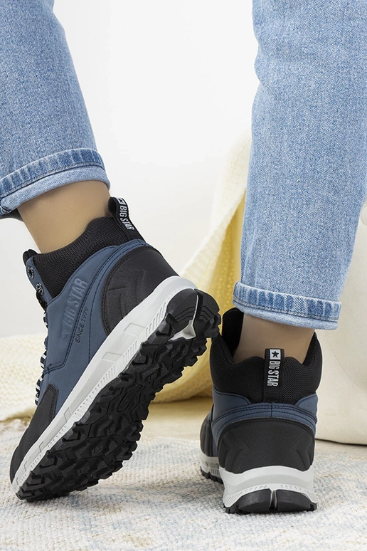 Scarponi da trekking blu scuro, "Big...