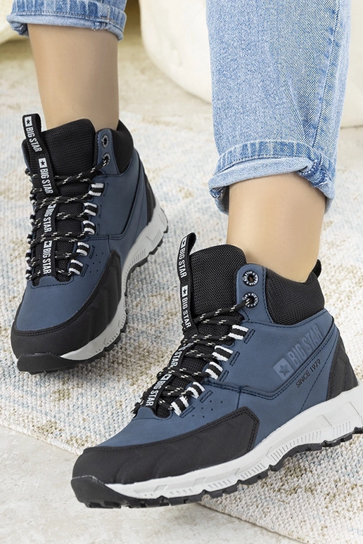 Scarponi da trekking blu scuro, "Big...