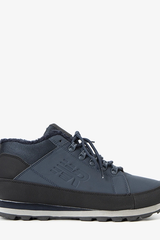 Scarponi invernali da uomo blu scuro,...