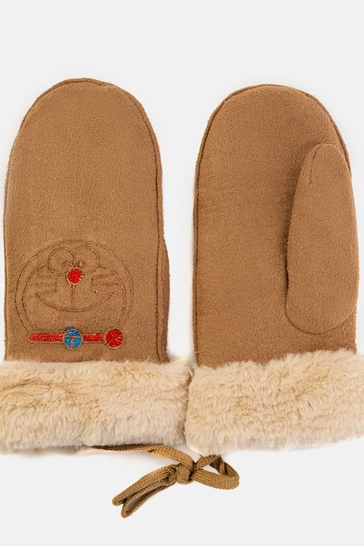 Guanti per bambini Kitty Brown