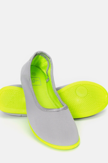 Ballerine Geneseo grigio-verde per bambini 2