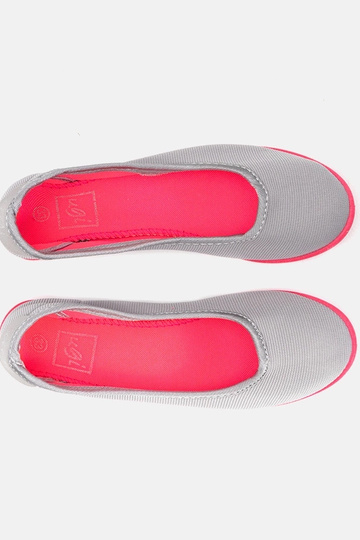 Ballerine per bambini Geneseo grigie e rosa