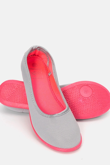 Ballerine per bambini Geneseo grigie e rosa 2