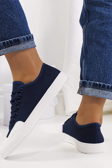 Sneakers da donna Rivas blu navy 2