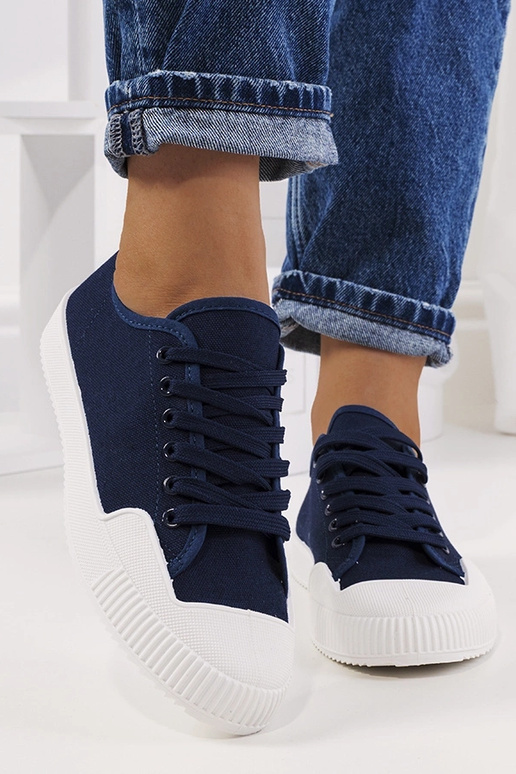 Sneakers da donna Rivas blu navy
