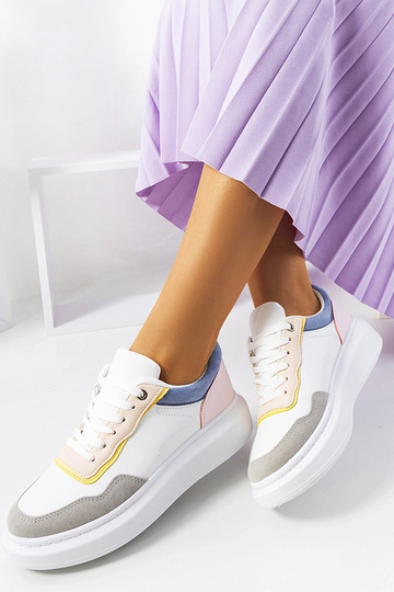 Sneakers bianche da donna...