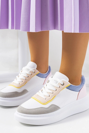 Sneakers bianche da donna... 2