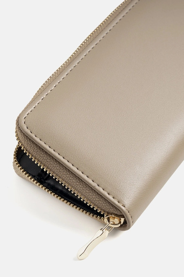 Portafoglio Elsa classico beige