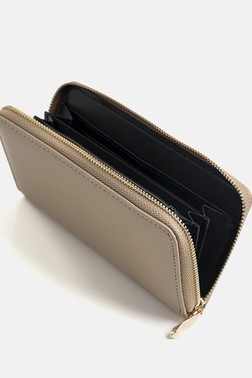 Portafoglio Elsa classico beige 2