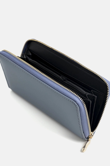 Portafoglio classico Elsa blu 2