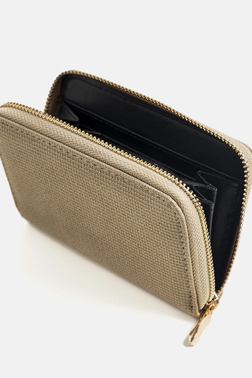 Portafoglio da donna Beige Gunn 2