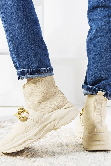 Sneakers alte beige Martina 2