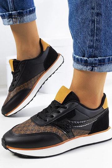 Sneakers da donna Chiara nere