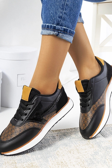 Sneakers da donna Chiara nere 2